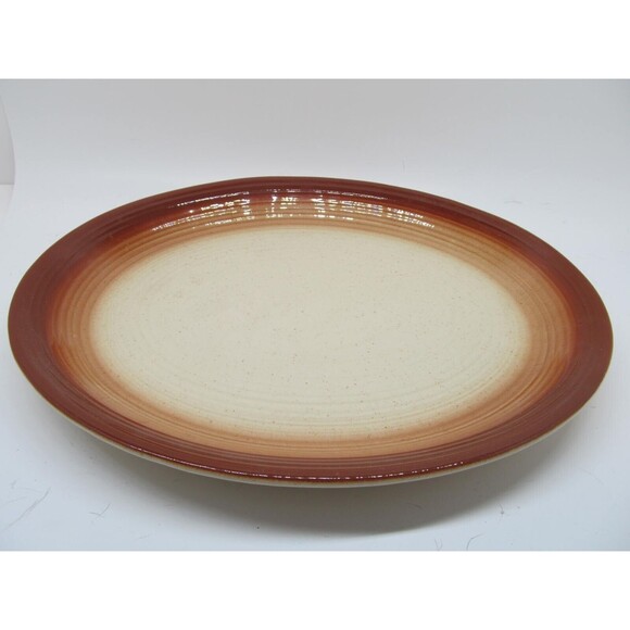 Franciscan Country Craft Russet Brown Platter 14" - Picture 8 of 10